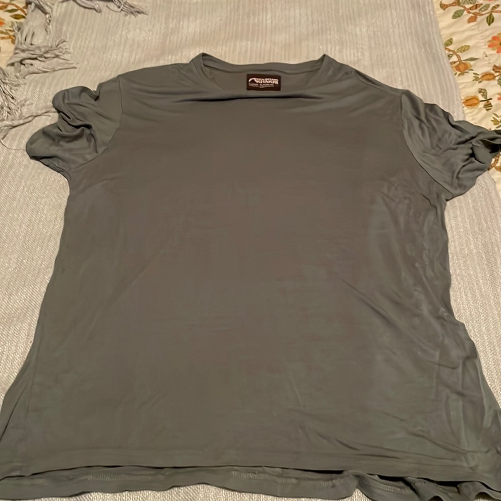 Mountain Khakis men’s t shirt olive color x-large classic fit only worn once